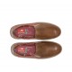 Mocasines Hombre Fluchos Dorian F1178 Cuero / Naranja