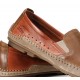 Mocasines Hombre Fluchos Dorian F1178 Cuero / Naranja