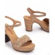 Sandalias Mujer Pedro Miralles Cillán 11454 Beige