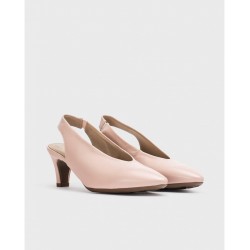 Zapatos Salón Mujer Wonders Destalonado I-6340 Nude
