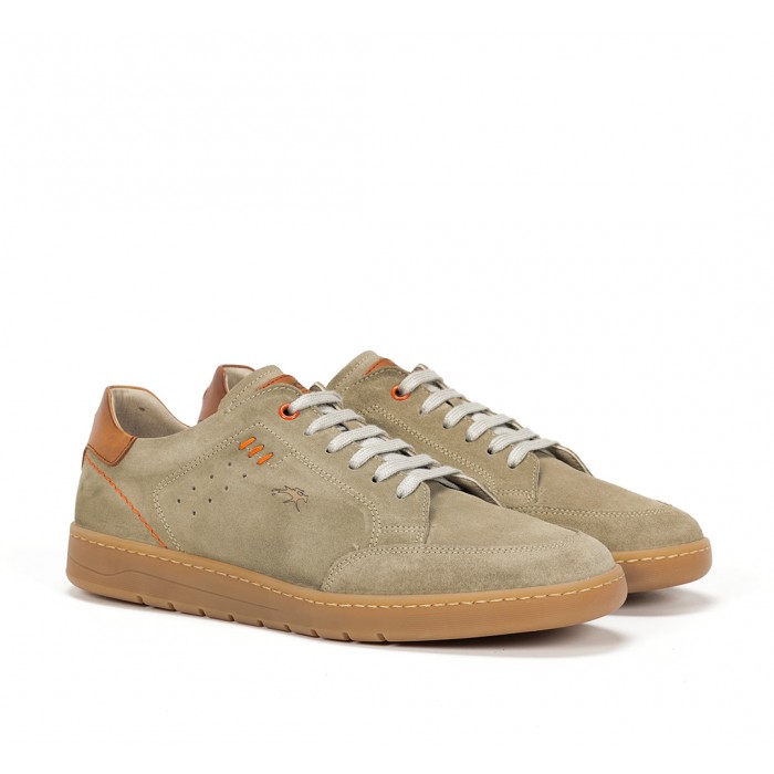 Zapatos Deportivos Hombre Fluchos Leo F1722 Beige