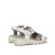 Sandalias Mujer Fluchos Lua F1654 Blanco Plata