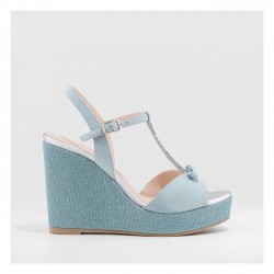 Sandalias Mujer Lodi Yodol Azul