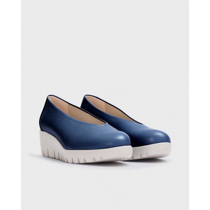 Zapatos Mujer Wonders Fly C-33100 Azul Marino