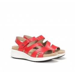 Sandalias Mujer Fluchos Yagon F1478 Rojo