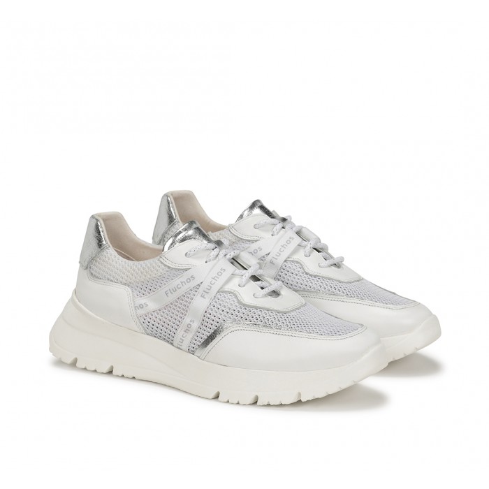 Deportivos Mujer Fluchos Eira F1683 Blanco