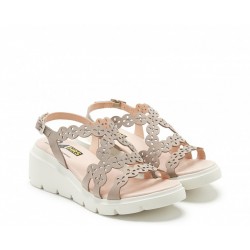 Sandalias Mujer 24 Hrs 25722 Taupe