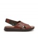 Sandalias Mujer 24 Hrs 11655 Cuero