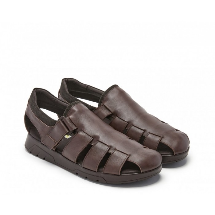 Sandalias Hombre 24 Hrs 11657 Marrón