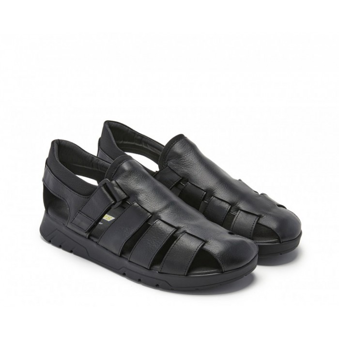 Sandalias Hombre 24 Hrs 11657 Negro