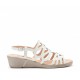 Sandalias Mujer 24 Hrs 25698 Blanco