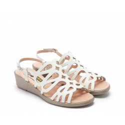 Sandalias Mujer 24 Hrs 25698 Blanco