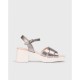 Sandalias Mujer Wonders Georgina D-1001 Plomo