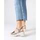 Sandalias Mujer Wonders Georgina D-1001 Plomo