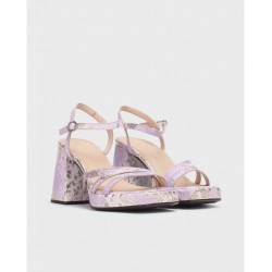 Sandalias Mujer Wonders Love M-5303 Lila