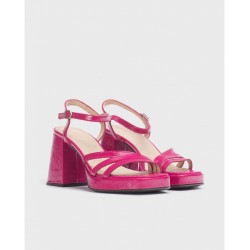 Sandalias Mujer Wonders Love M-5303 Fucsia
