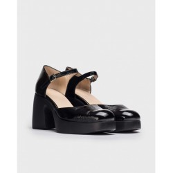 Zapatos Mujer Wonders Lala H-4930 Negro