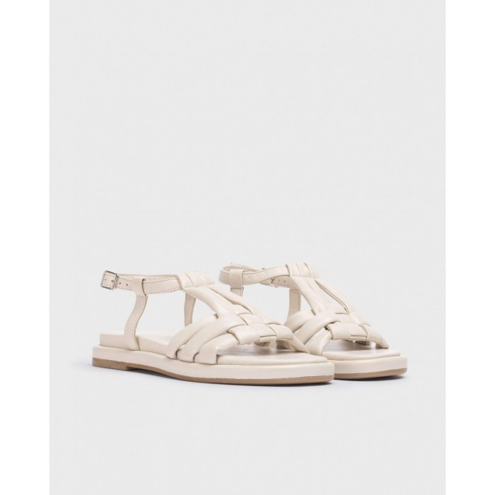 Sandalias Mujer Wonders Luna A-3302 Blanco