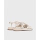 Sandalias Mujer Wonders Luna A-3302 Blanco