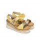 Sandalias Mujer Dorking Saray D9004 Amarillo