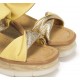 Sandalias Mujer Dorking Saray D9004 Amarillo