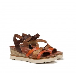 Sandalias Mujer Dorking Agnes D9055 Naranja