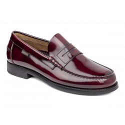 Mocasines Hombre Callaghan América 16100 Rojo