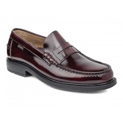 Mocasines Hombre Callaghan Cedrón 90000 Rojo
