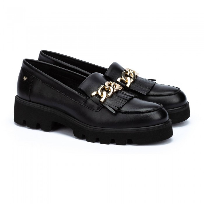 Mocasines Mujer Martinelli Hermosilla 1568-A665P1 Negro