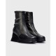Botines Mujer Wonders India G-6614 Negro Plomo