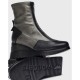 Botines Mujer Wonders India G-6614 Negro Plomo