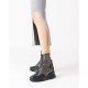 Botines Mujer Wonders India G-6614 Negro Plomo