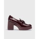 Mocasines Plataforma Mujer Wonders Tucson H-4941 Vino