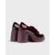 Mocasines Plataforma Mujer Wonders Tucson H-4941 Vino