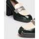 Zapatos Tacón Mujer Wonders Clark H-5925 Verde