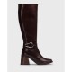 Botas Altas Mujer Wonders Mati L-1203 Marrón