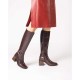 Botas Altas Mujer Wonders Mati L-1203 Marrón