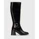 Botas Altas Mujer Wonders Mati L-1203 Negro