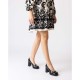Zapatos Tacón Mujer Wonders Captain H-5921 Negro