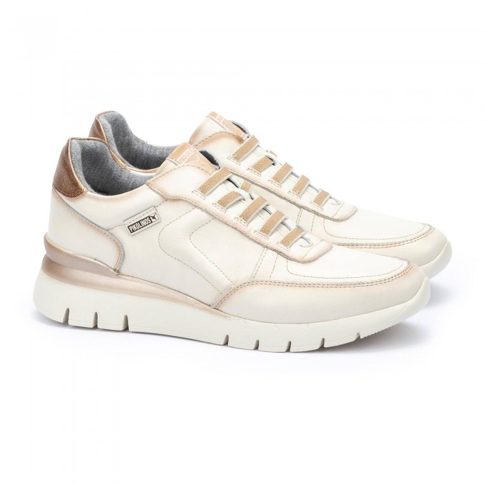 Zapatos Deportivos Mujer Pikolinos Cantabria W4R-6731 Nata