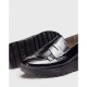 Mocasines Mujer Wonders Materia A-2454 Negro