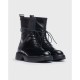 Botines Mujer Wonders Silver B-8223 Negro