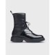 Botines Mujer Wonders Silver B-8223 Negro