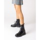 Botines Mujer Wonders Silver B-8223 Negro