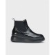 Botines Planos Mujer Wonders Cher A-2604 Negro