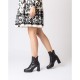 Botines Tacón Mujer Wonders Santo H-5923 Negro