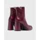 Botines Mujer Wonders Santo H-5923 Burdeos