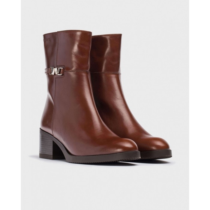 Botines Mujer Wonders Dora G-6221 Marrón
