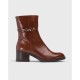 Botines Mujer Wonders Dora G-6221 Marrón