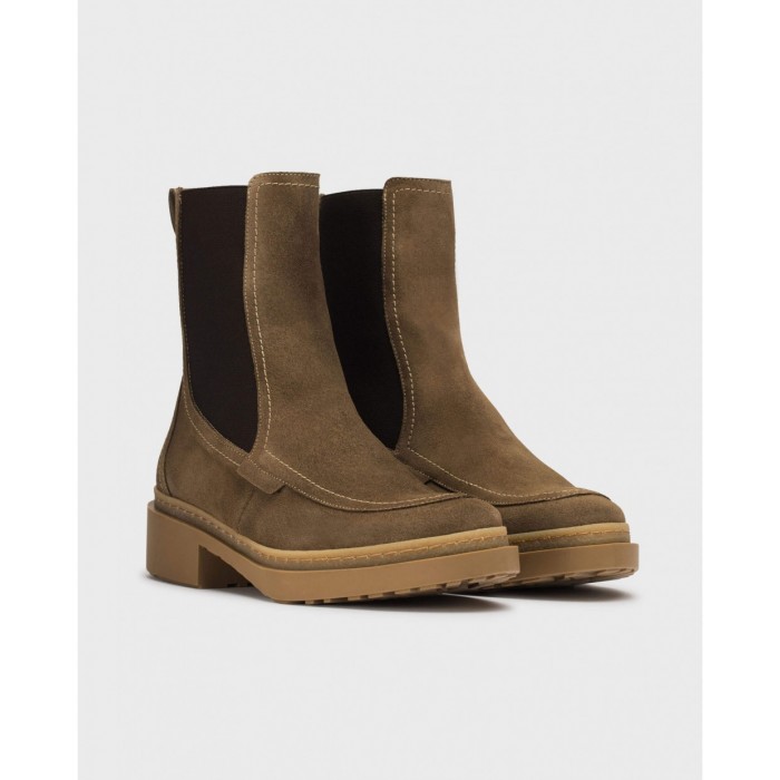Botines Mujer Wonders Kenny B-9223 Verde